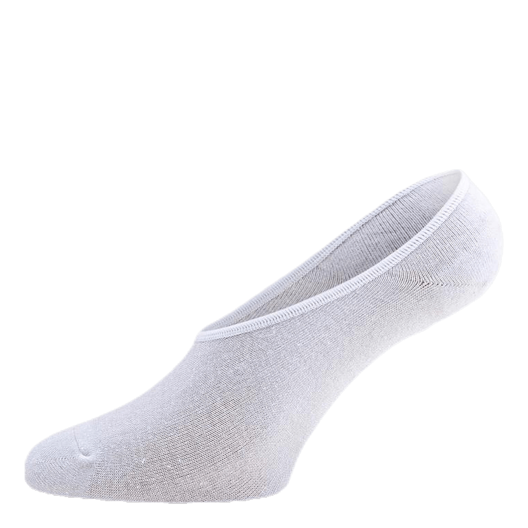 No Show Socks Bamboo 5-pack White