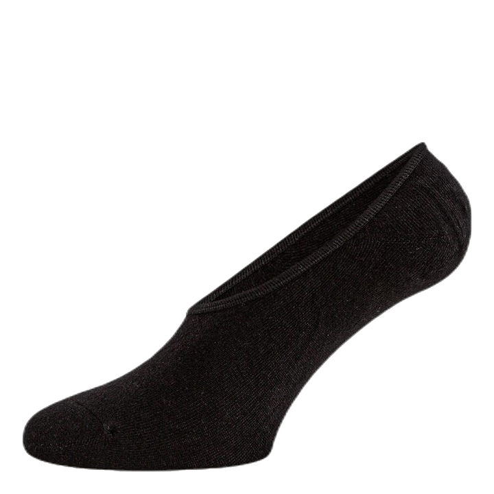 No Show Socks Bamboo 5-pack Black