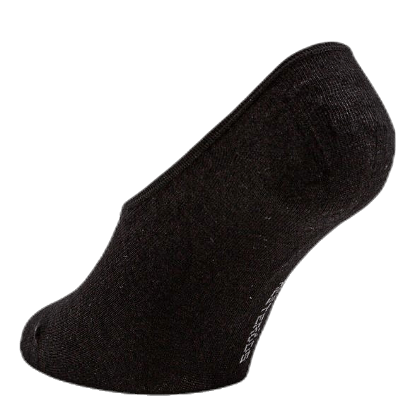 No Show Socks Bamboo 5-pack Black