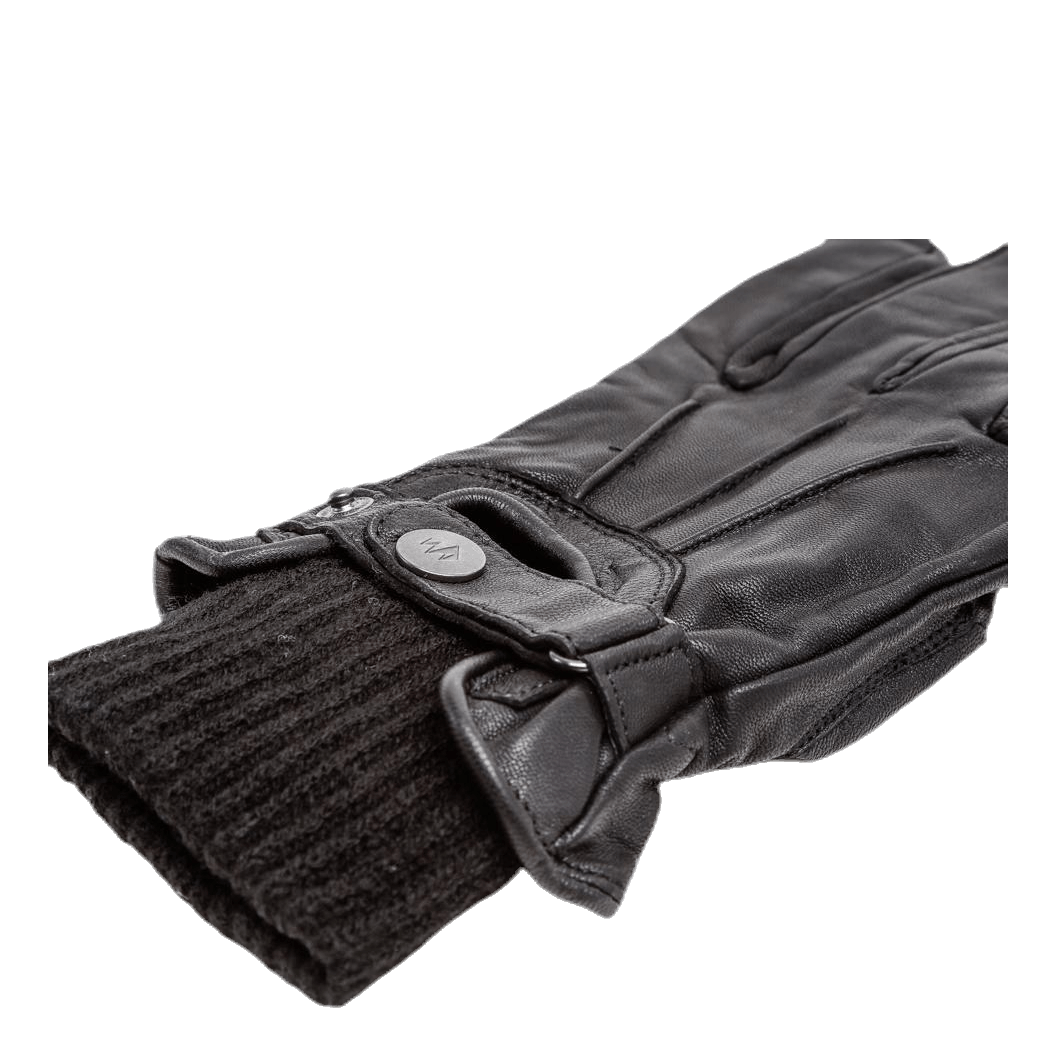 Alex Leather Gloves Black