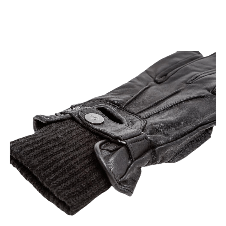 Alex Leather Gloves Black