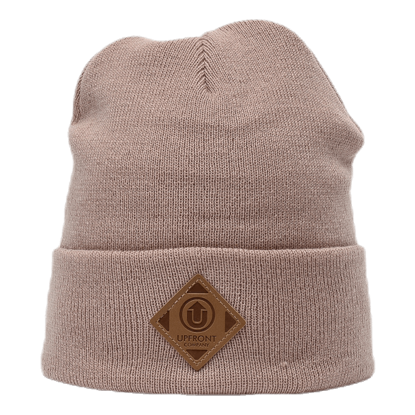 Upfront Official Fold Beanie Pink