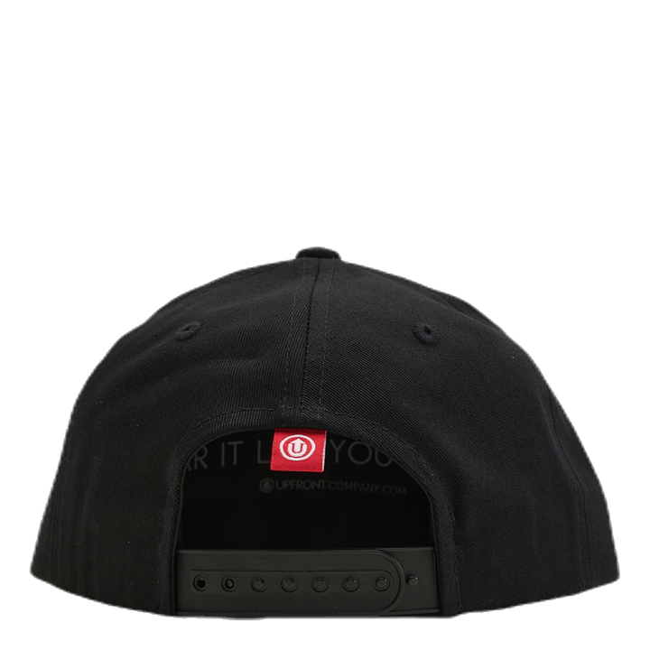 Spinback Youth Snapback Black