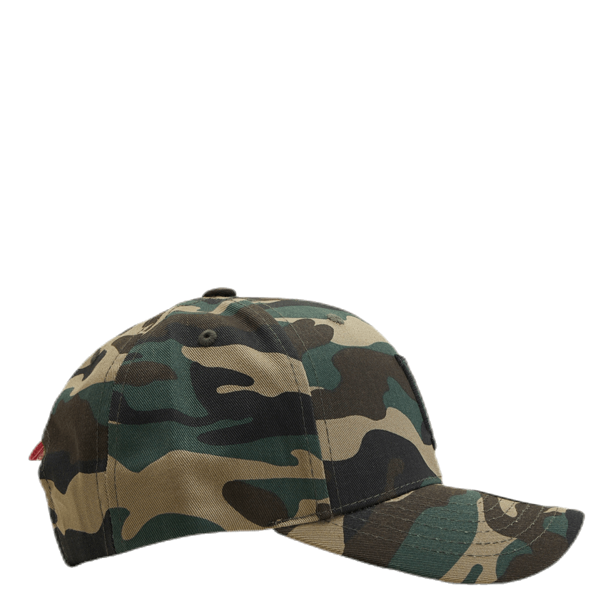 Spinback Youth Baseball Cap Patterned/Green