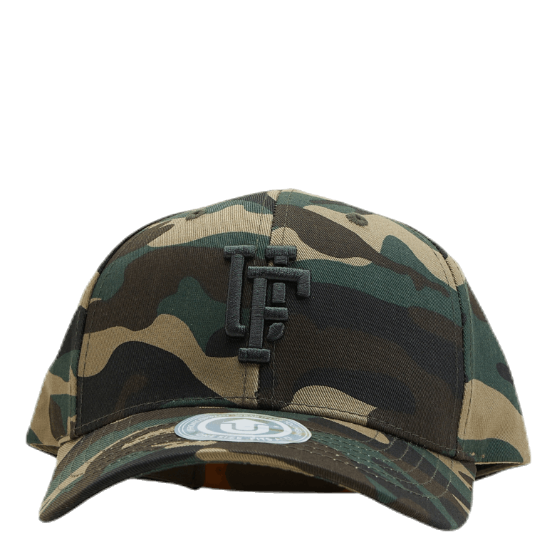 Spinback Youth Baseball Cap Patterned/Green