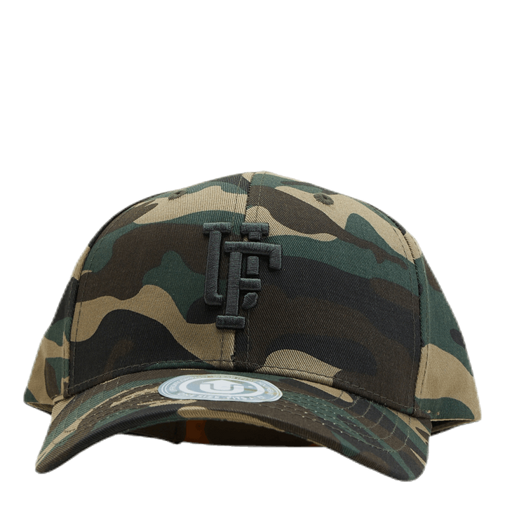 Spinback Youth Baseball Cap Patterned/Green