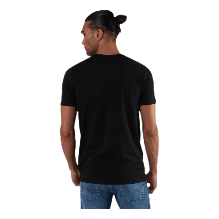 Basic V-Neck Tee S/S Black