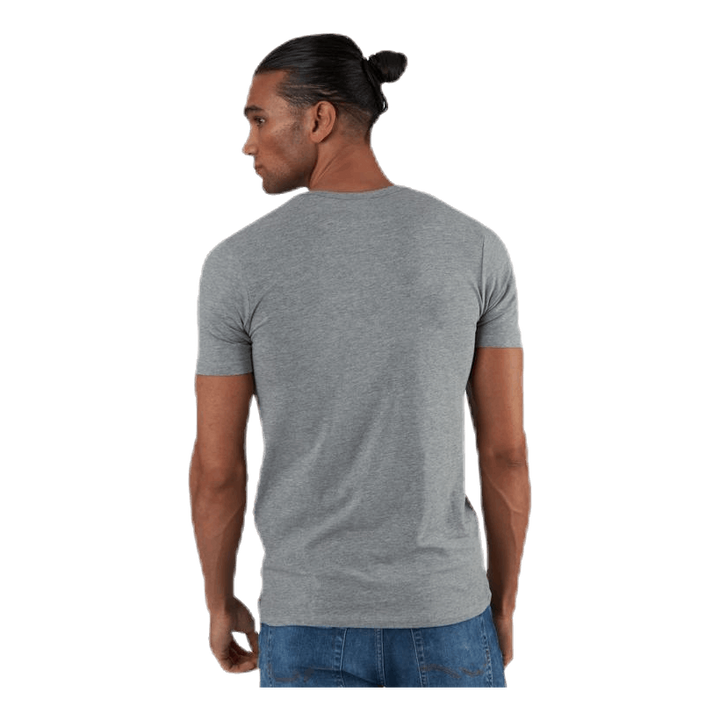 Basic V-Neck Tee S/S Grey