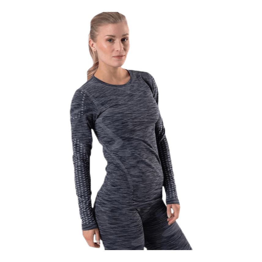 Ascoli Seamless L/S Performance Tee Black