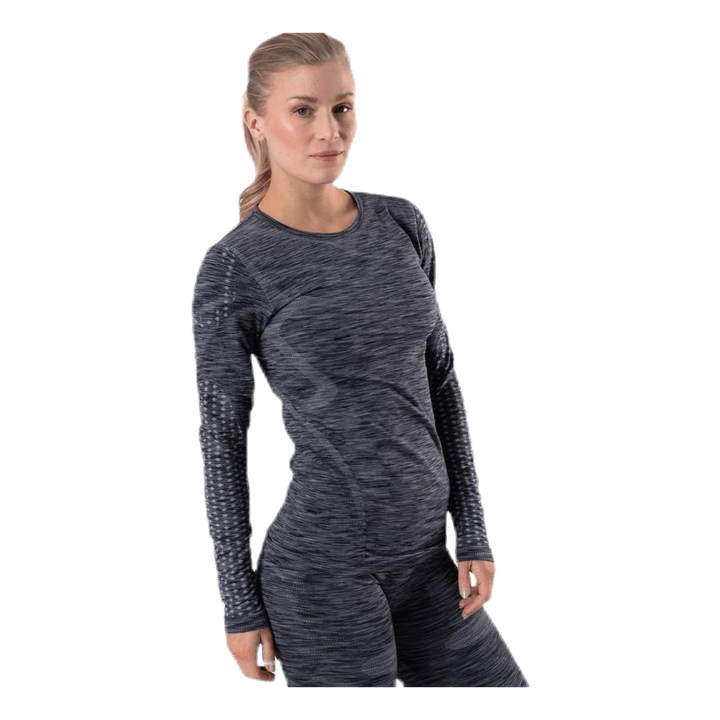 Ascoli Seamless L/S Performance Tee Black