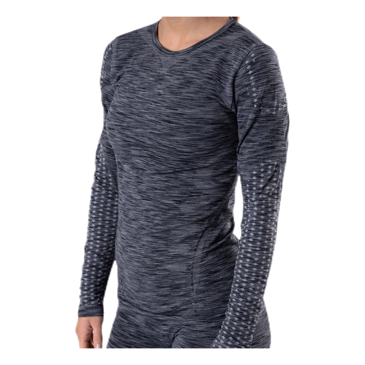 Ascoli Seamless L/S Performance Tee Black