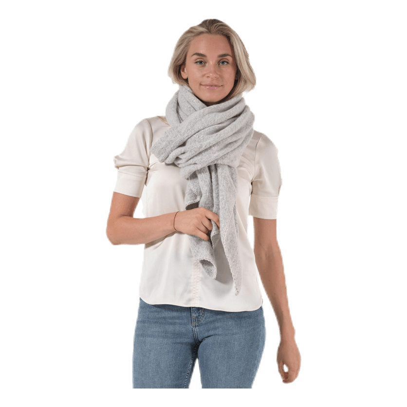 Pyron Long Scarf White