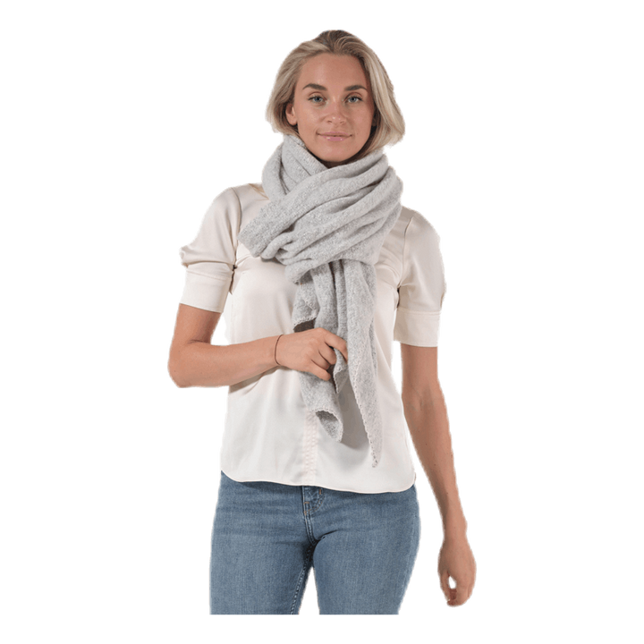 Pyron Long Scarf White