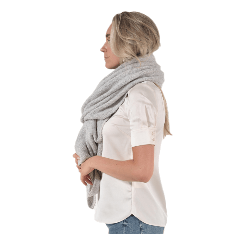 Pyron Long Scarf White