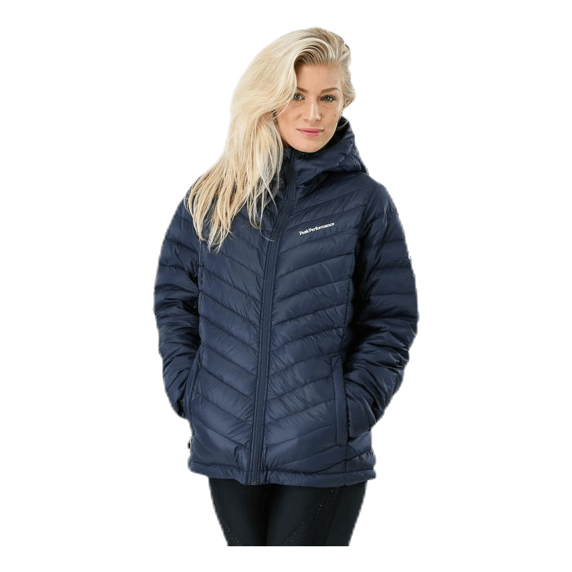 Frost Down Hood Jacket Blue