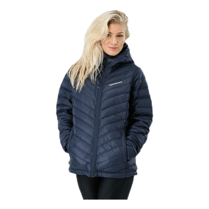 Frost Down Hood Jacket Blue