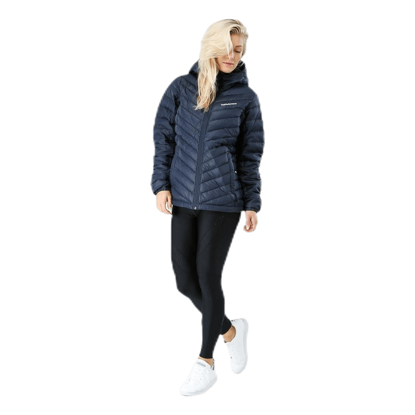 Frost Down Hood Jacket Blue