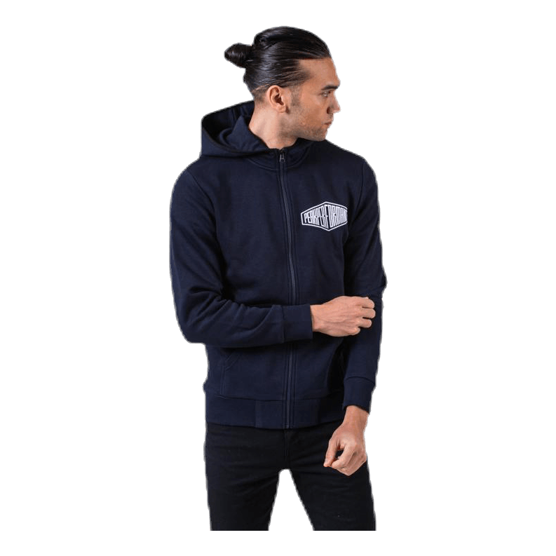 Comfy Zip Hood Blue