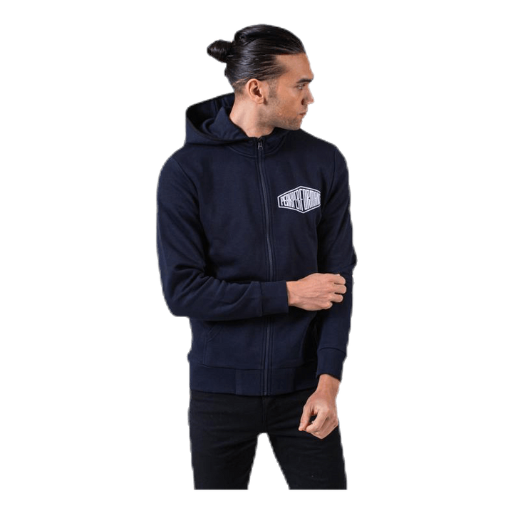 Comfy Zip Hood Blue