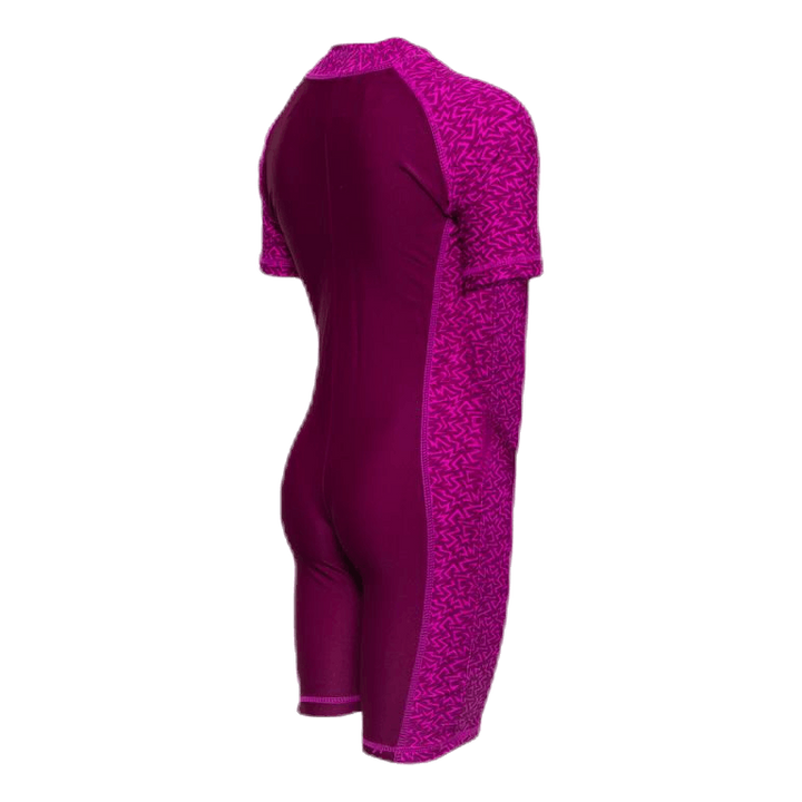 Mayon Printed UVA Swimsuit Pink