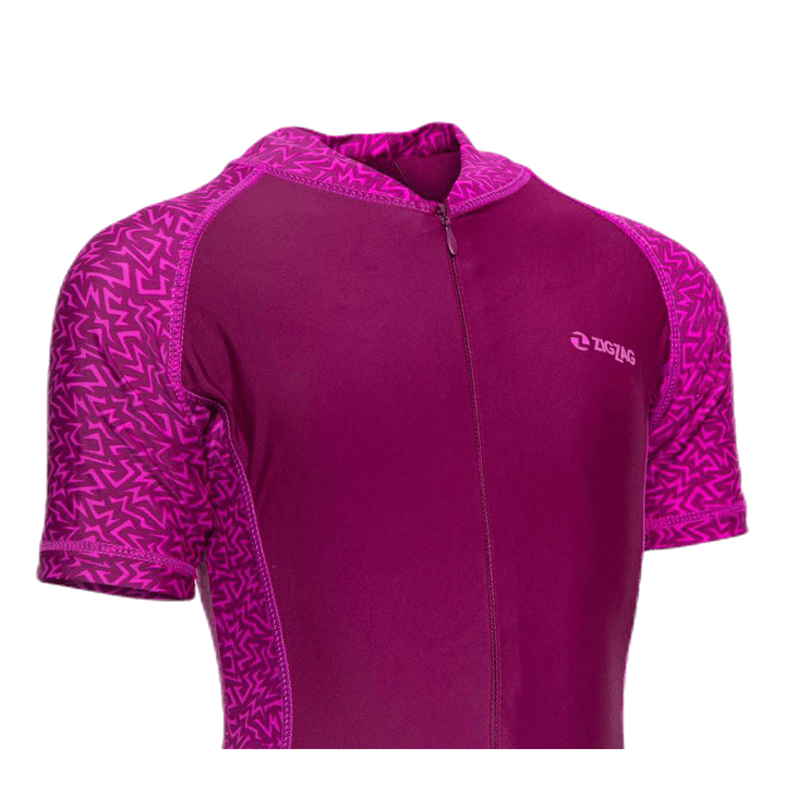 Mayon Printed UVA Swimsuit Pink