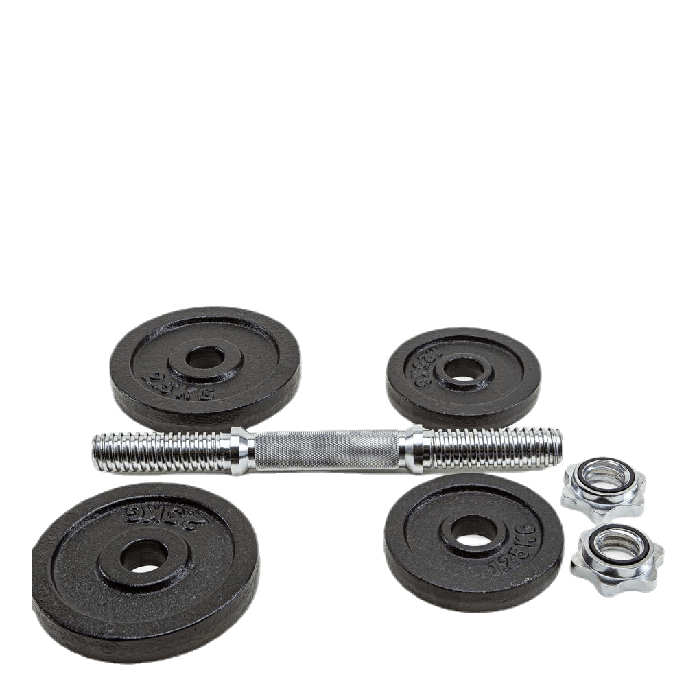 Dumbbell 10 kg set Black