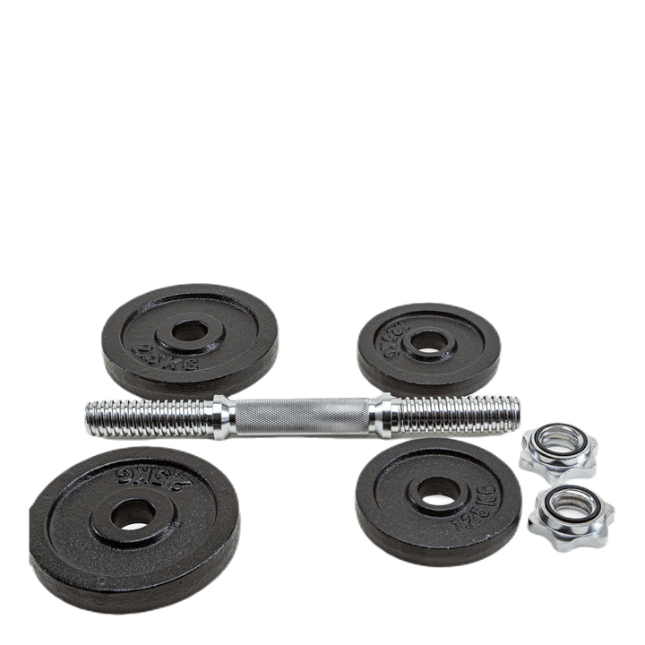 Dumbbell 10 kg set Black