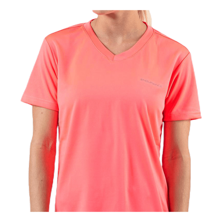 Vista W Performance S/S Tee Pink