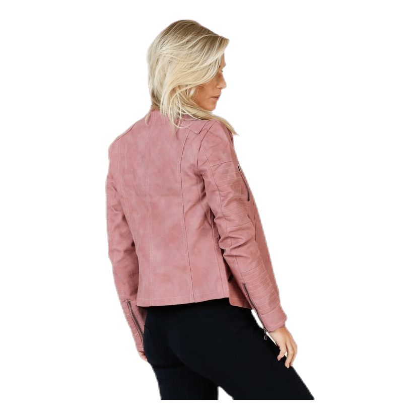 Only pink 2025 leather jacket