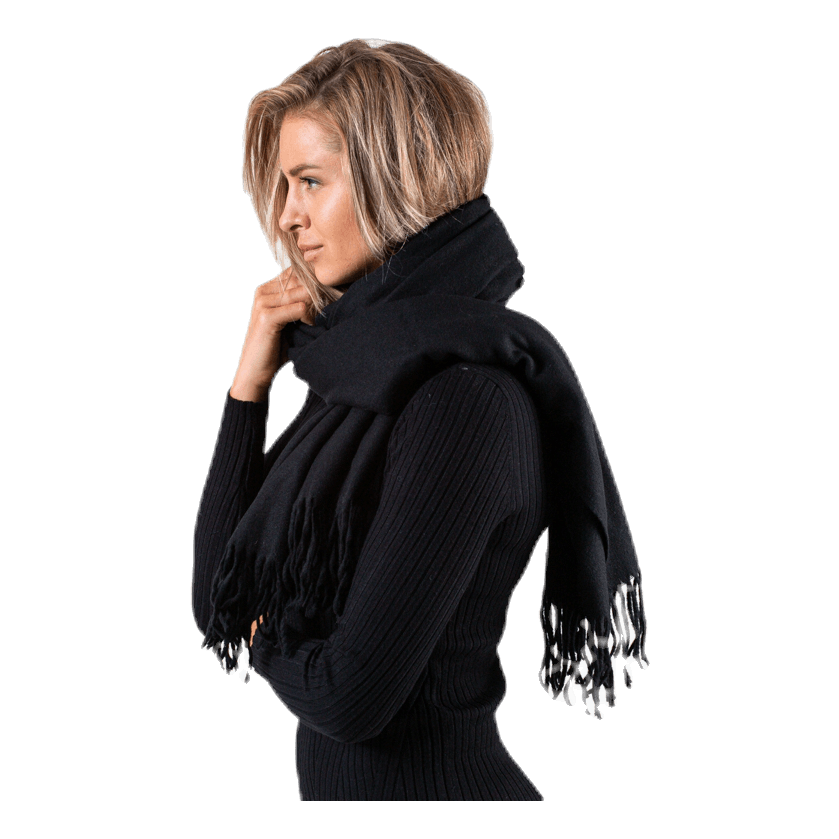 Jira Wool Scarf Black