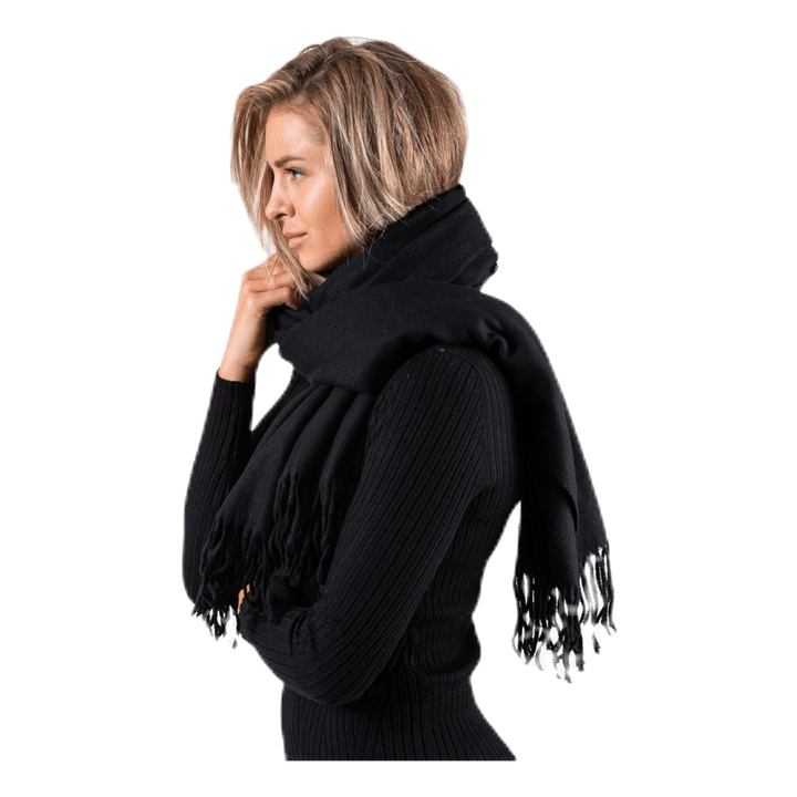 Jira Wool Scarf Black