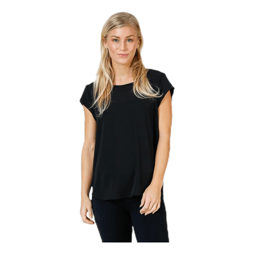 Vic S/S Solid Top Black