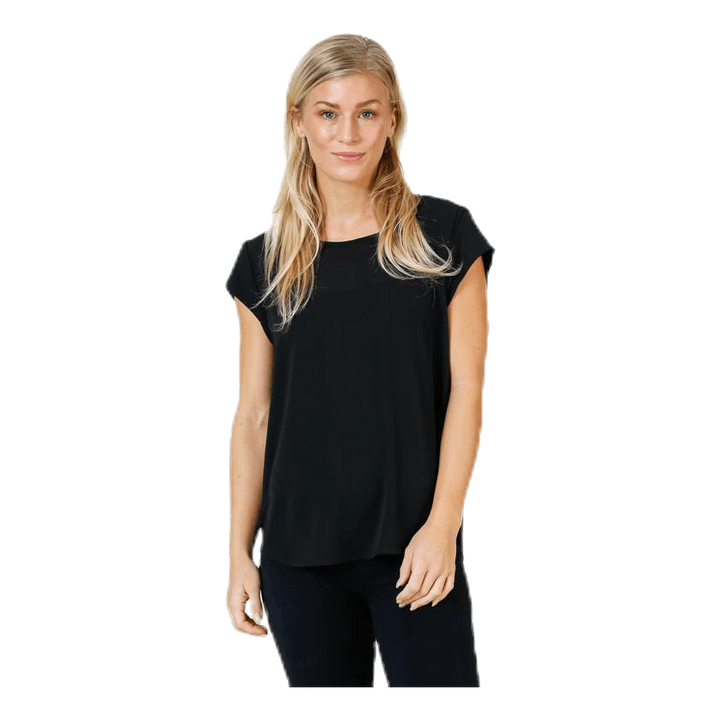 Vic S/S Solid Top Black