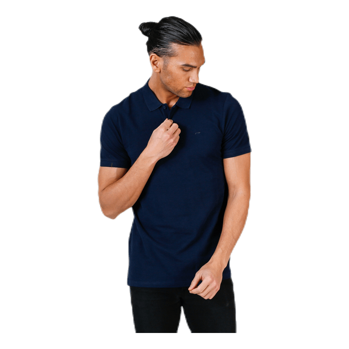 Basic Polo Ss Blue