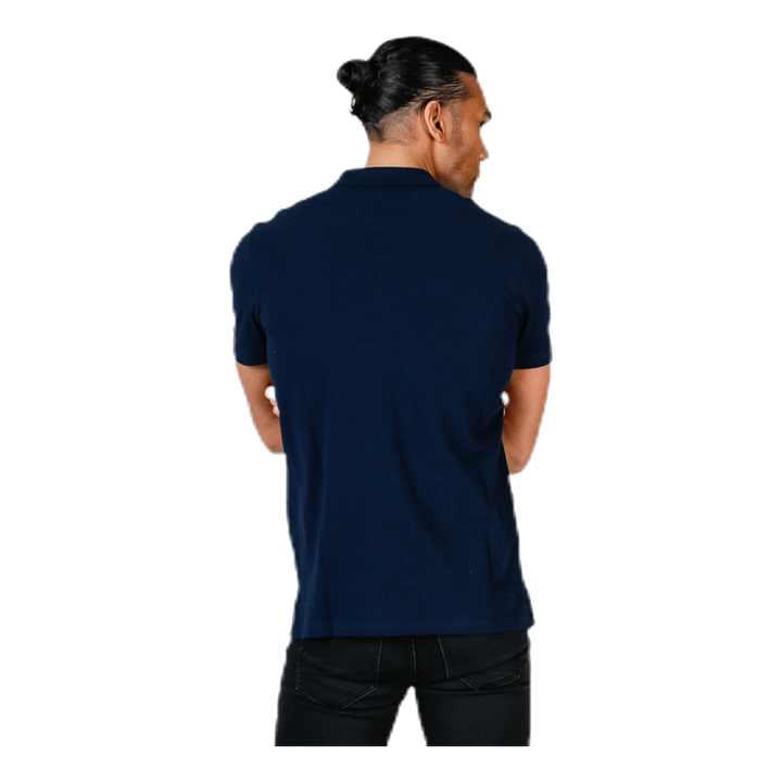 Basic Polo Ss Blue