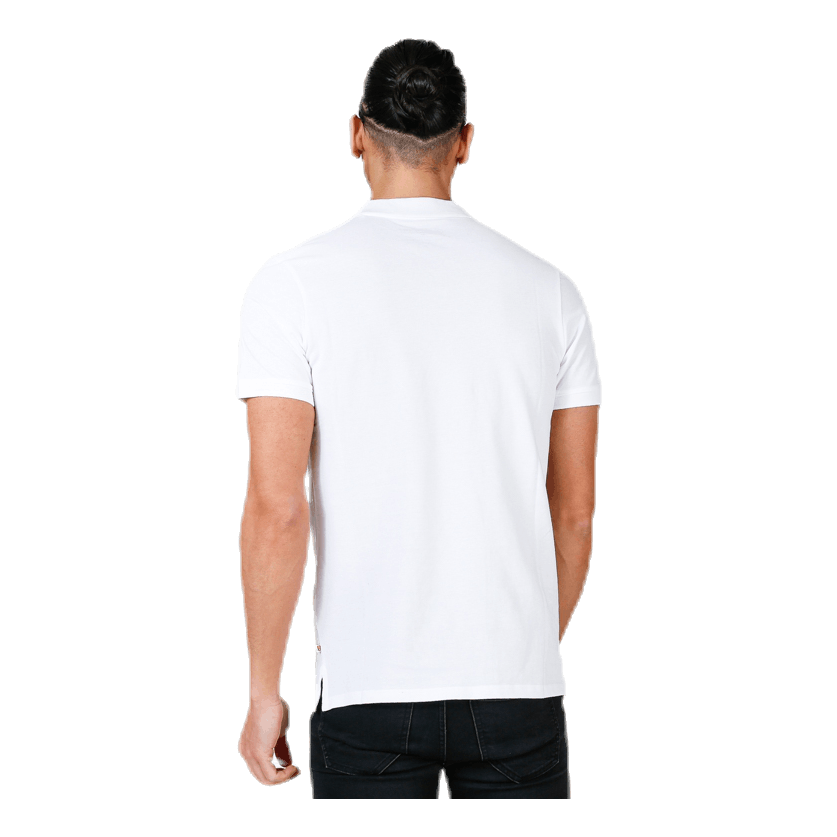 Basic Polo Ss White