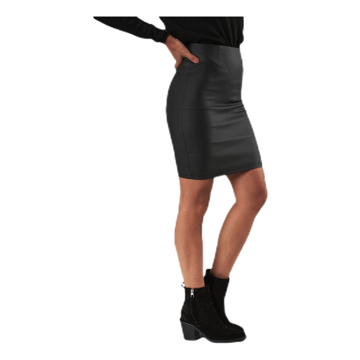 Paro Hw Coated Skirt Black