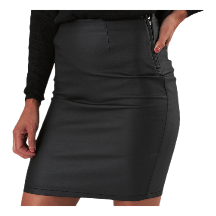 Paro Hw Coated Skirt Black