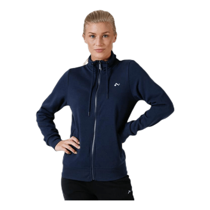 Elina High Neck Sweat Blue