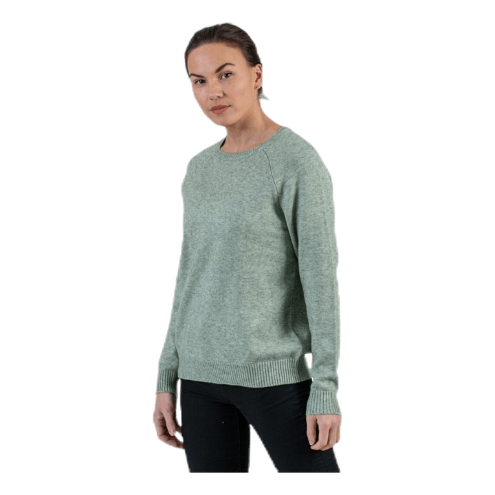 Lesly Kings L/S Pullover Knt Green