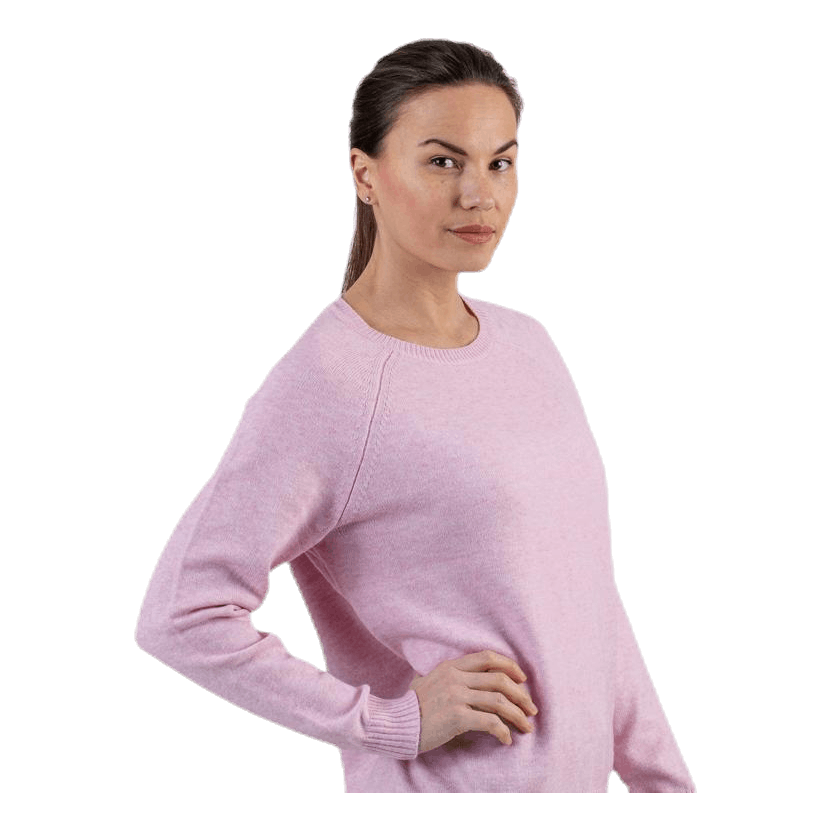 Lesly Kings L/S Pullover Knt Pink