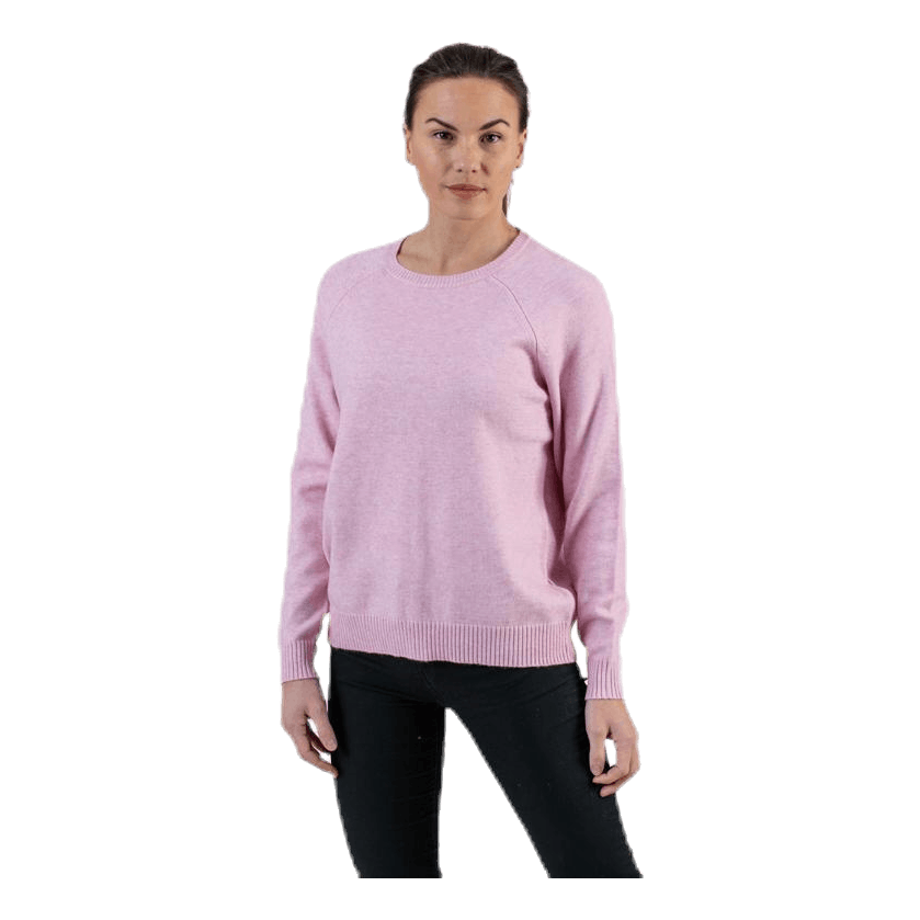 Lesly Kings L/S Pullover Knt Pink