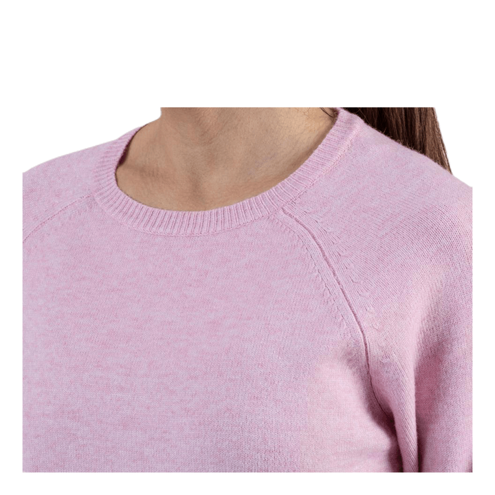 Lesly Kings L/S Pullover Knt Pink