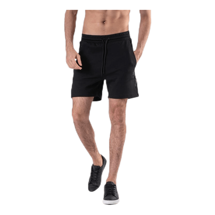 Clean Sweat Shorts  Black