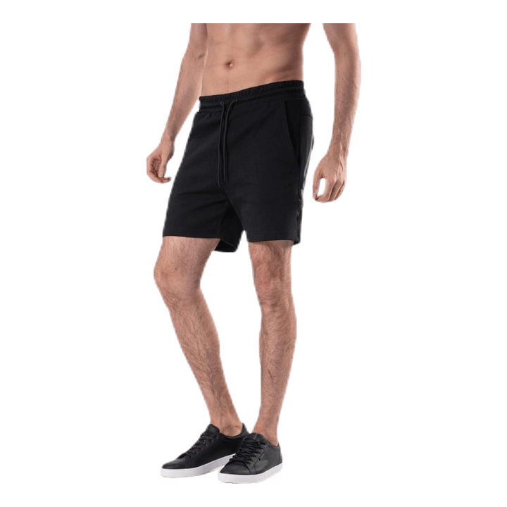 Clean Sweat Shorts  Black