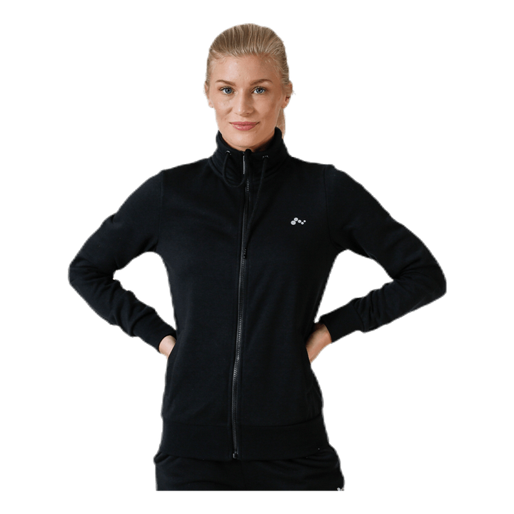 Elina High Neck Sweat Black