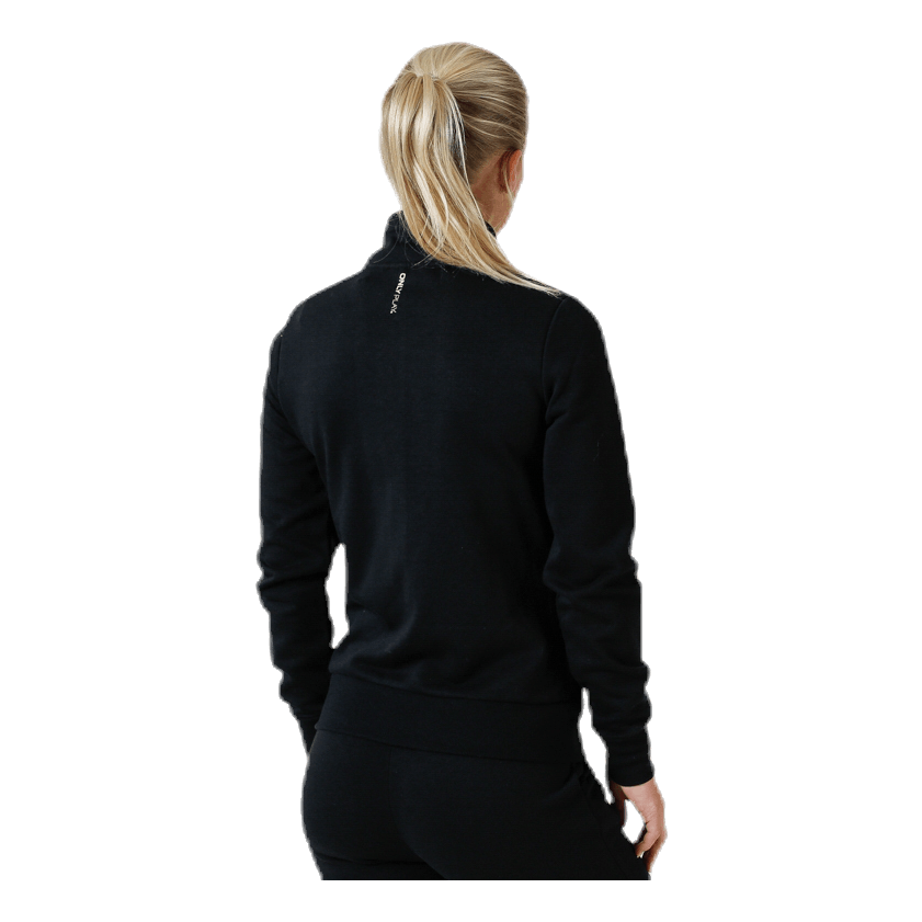 Elina High Neck Sweat Black