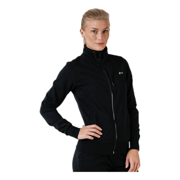 Elina High Neck Sweat Black