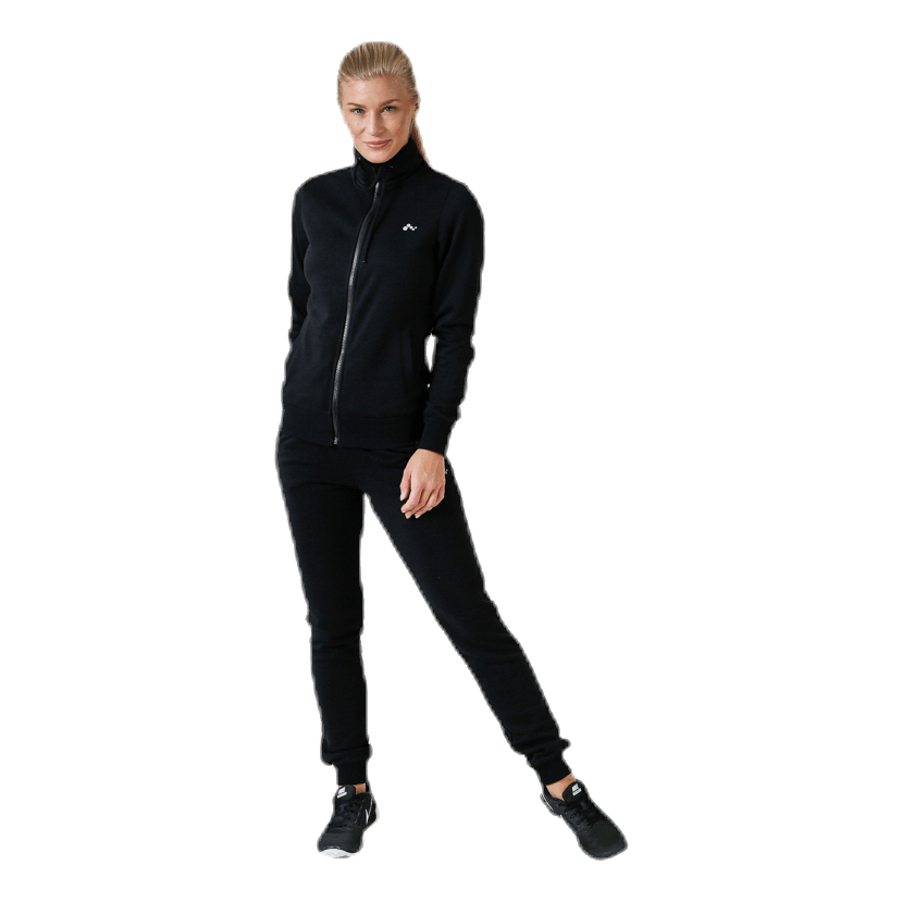 Elina High Neck Sweat Black