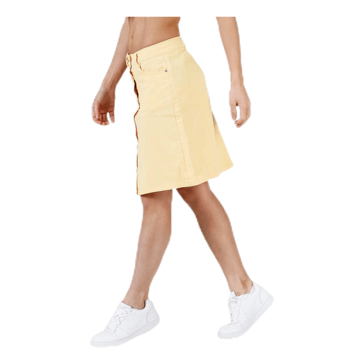 Farrah Color Dnm Skirt Yellow